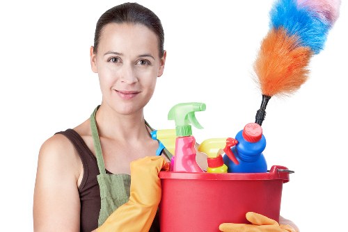 Professional Wennington carpet cleaners restoring a home carpet