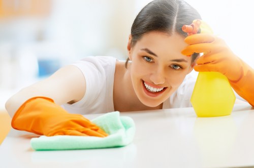 Deep cleaning process for fabric upholstery in Wennington